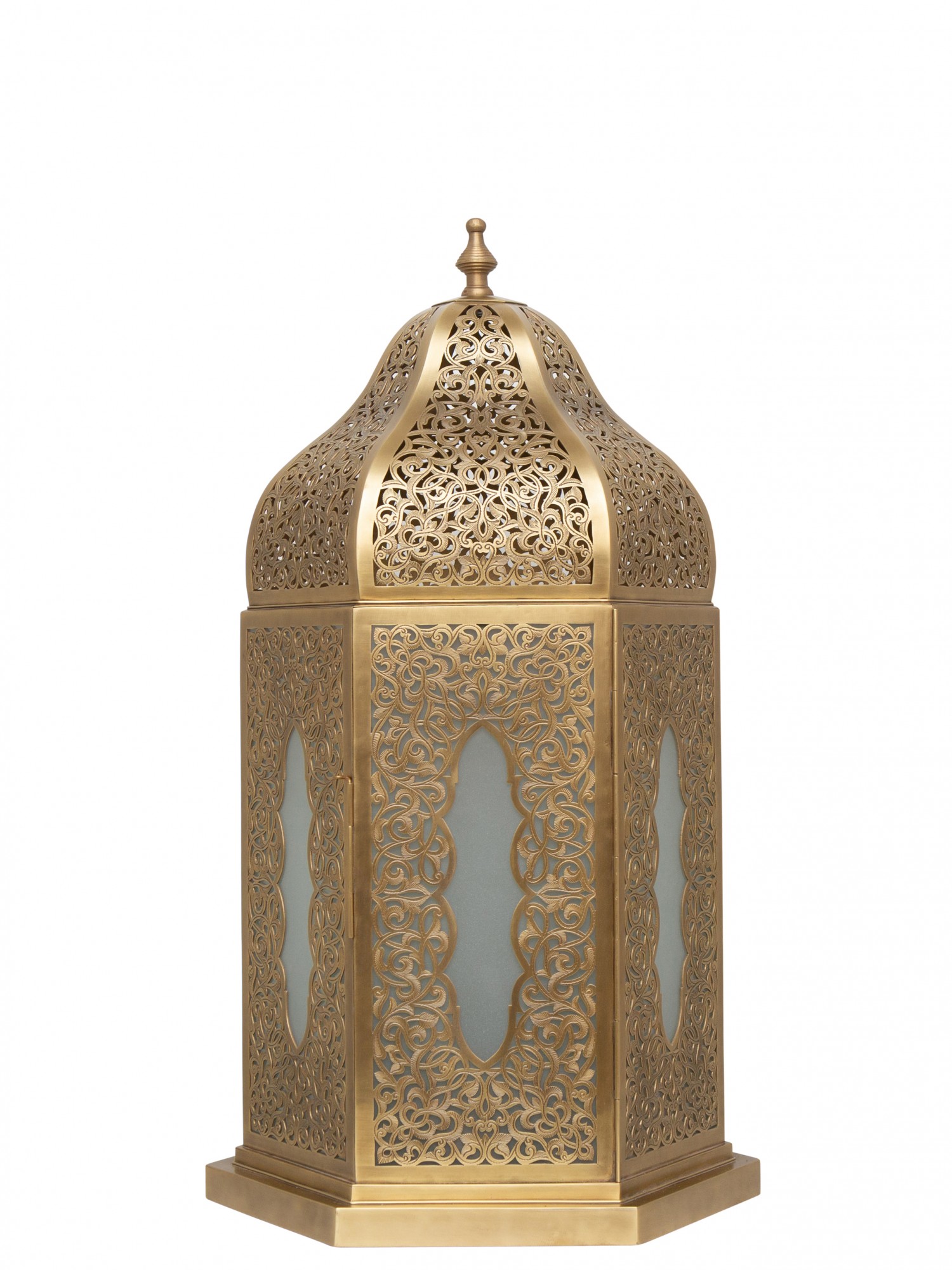ALSHAFAQ Hand Pierced Arabic Floor Lamp | Moroccan Bazaar